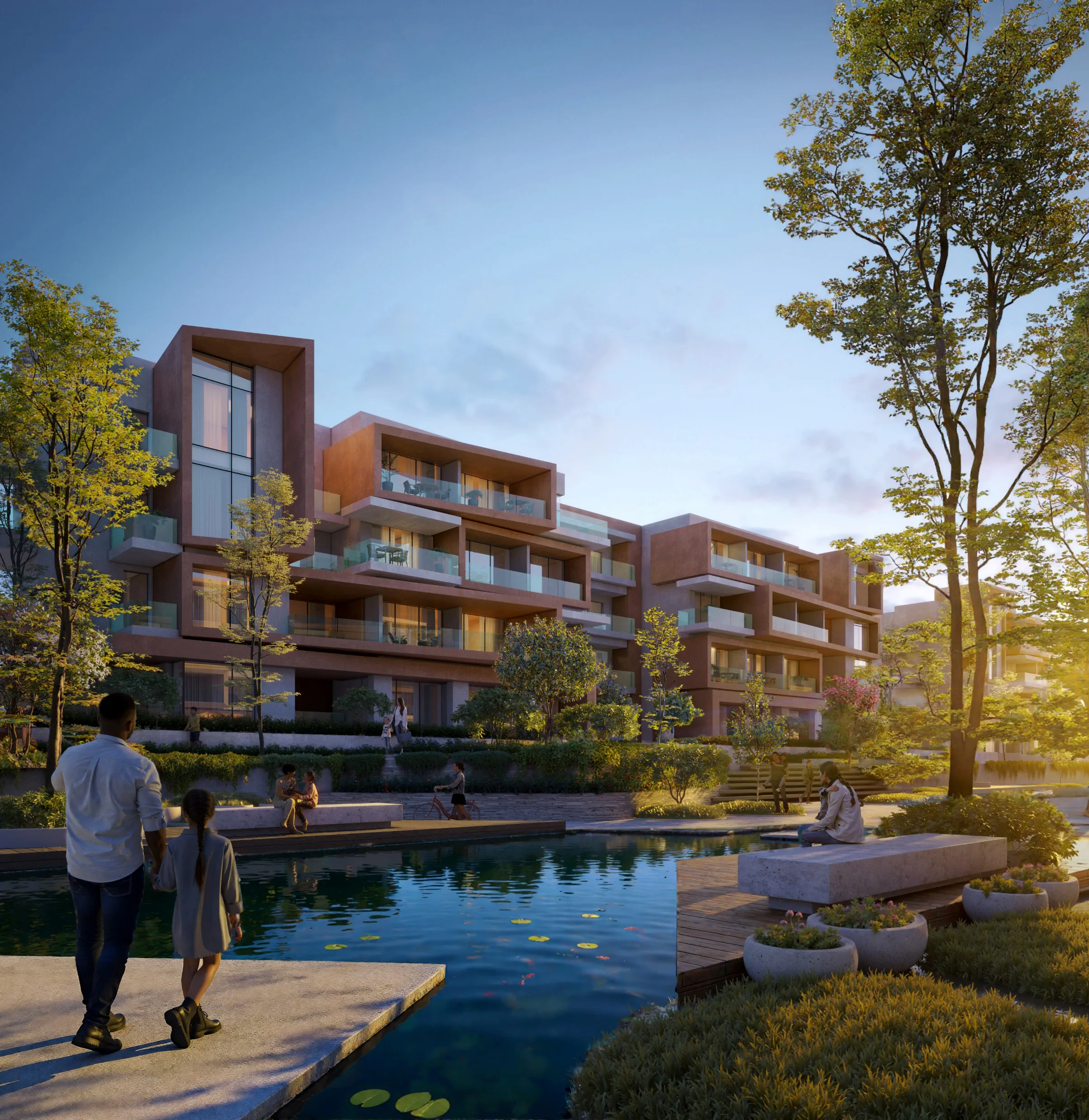 Architectural community render